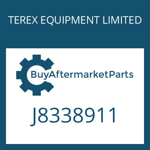 J8338911 TEREX EQUIPMENT LIMITED BEARING COVER