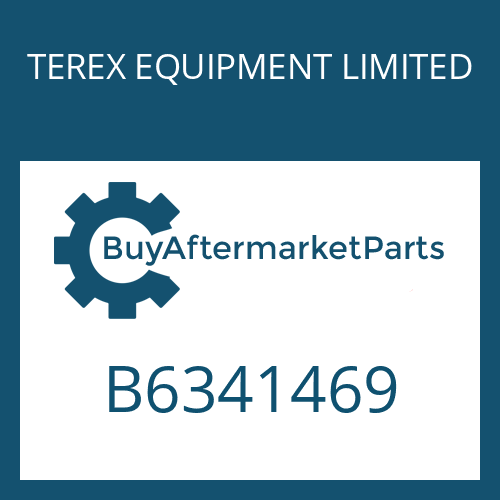 B6341469 TEREX EQUIPMENT LIMITED BEARING RUBBER