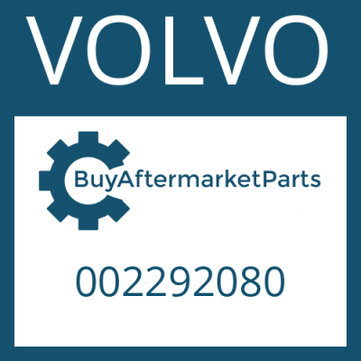 002292080 VOLVO HOSE PIPE