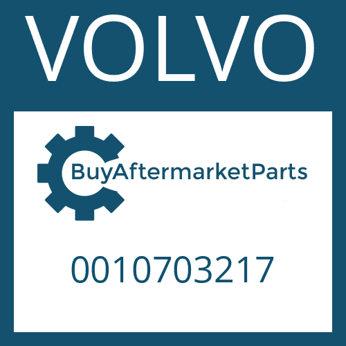 0010703217 VOLVO TAB WASHER