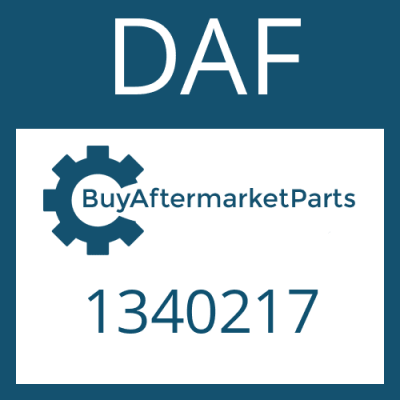 DAF 1340217 - PISTON for Heavy Equipment