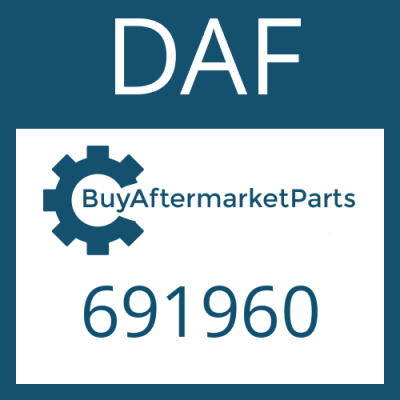 691960 DAF GASKET