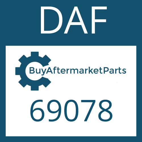 69078 DAF WASHER