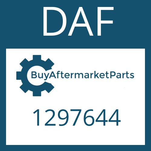 1297644 DAF GASKET