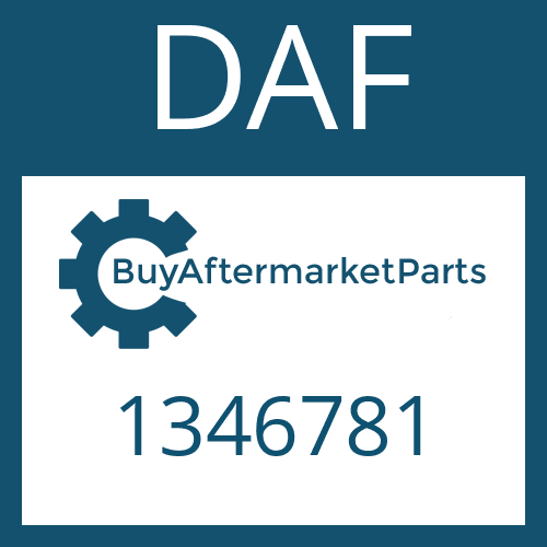 1346781 DAF GASKET