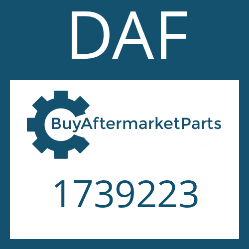 1739223 DAF GASKET