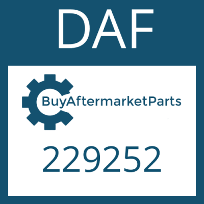 229252 DAF SHIM RING