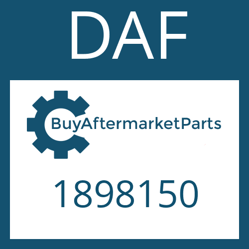 1898150 DAF WASHER