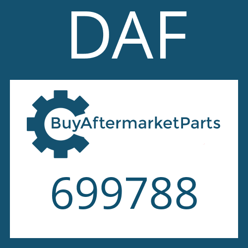 699788 DAF RETAINING RING