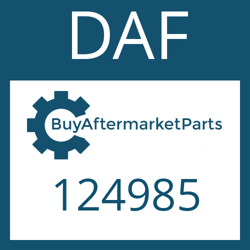 124985 DAF V-RING