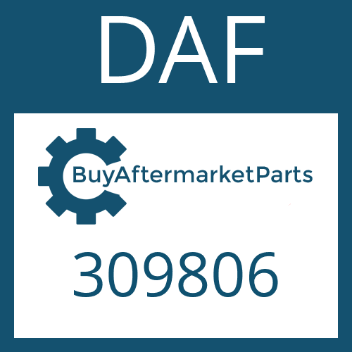 309806 DAF O-RING