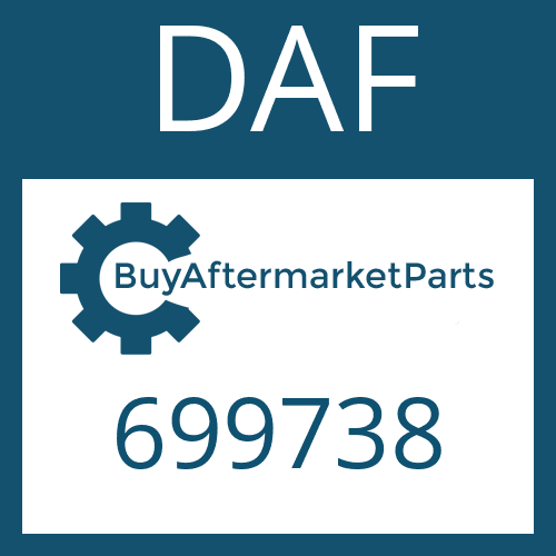 699738 DAF O-RING