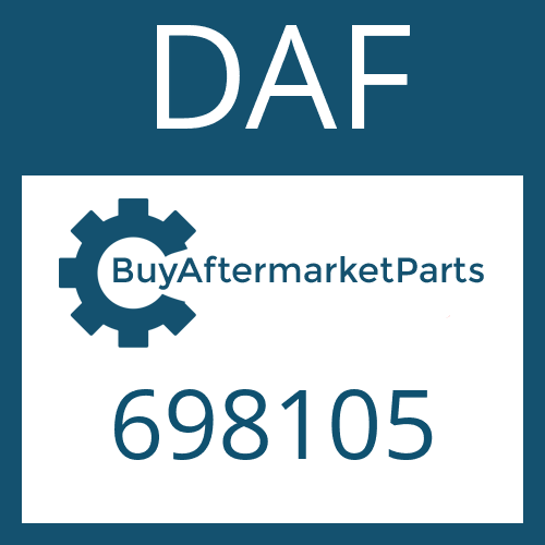 698105 DAF O-RING