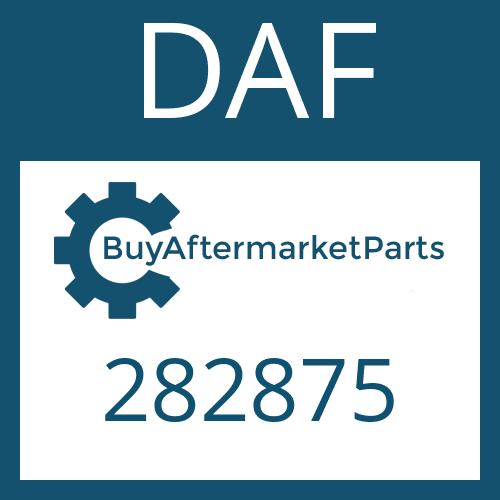 282875 DAF HEXAGON SCREW