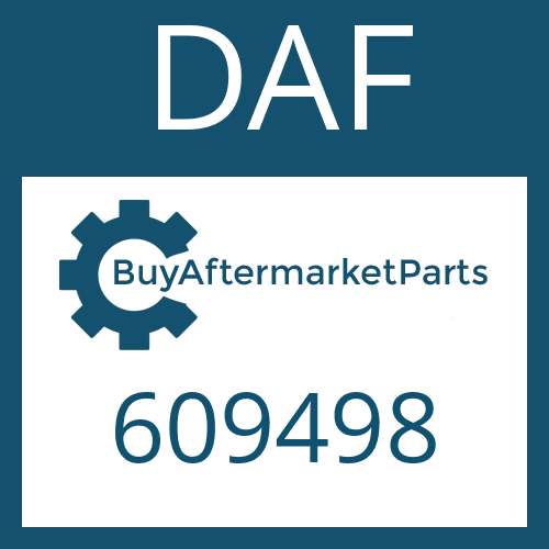 609498 DAF LOCKING SCREW