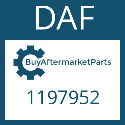 1197952 DAF CUTTING RING