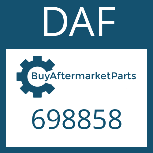 698858 DAF WASHER