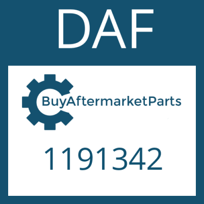 1191342 DAF WASHER