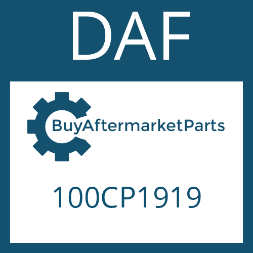 100CP1919 DAF WASHER