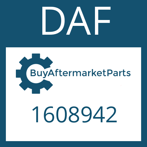 1608942 DAF WASHER