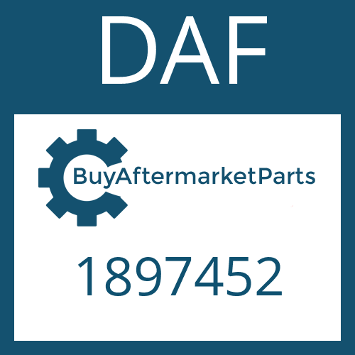 1897452 DAF WASHER