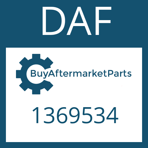 1369534 DAF SEALING RING