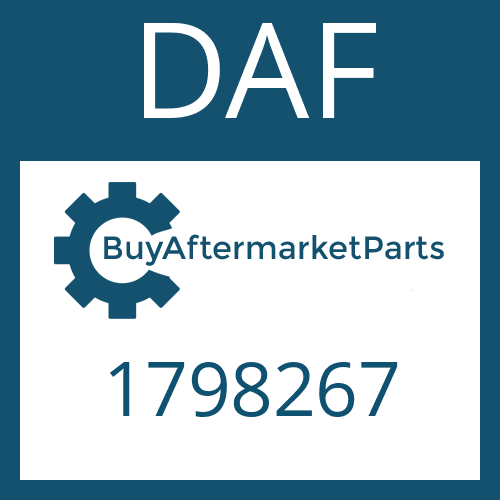 1798267 DAF SHAFT SEAL