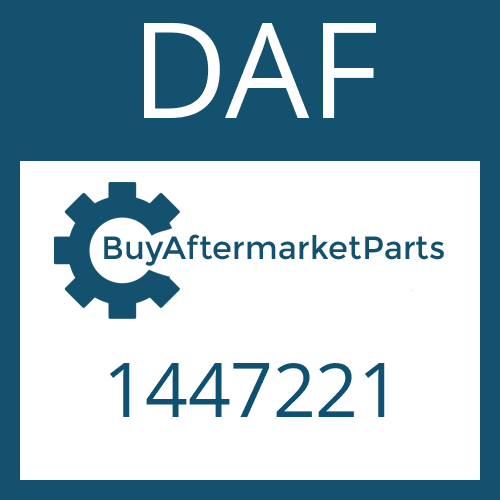 1447221 DAF SHAFT SEAL