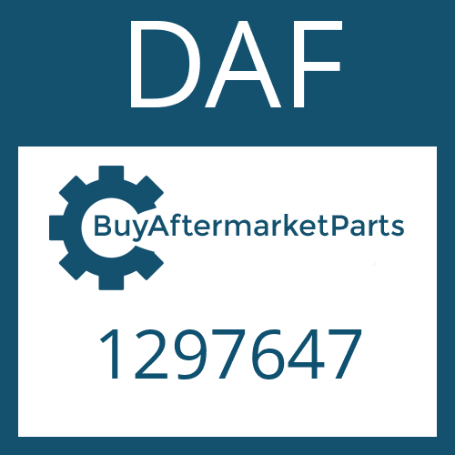 1297647 DAF HEXAGON SCREW