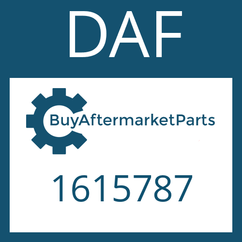 1615787 DAF SHAFT SEAL