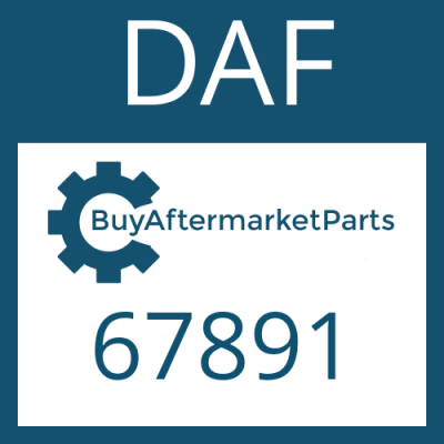 67891 DAF CYLINDER ROLLER BEARING