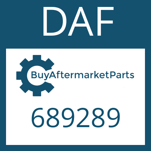 689289 DAF CYLINDER ROLLER BEARING