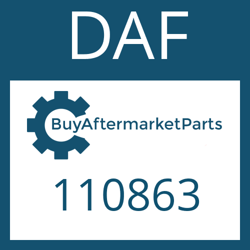 110863 DAF SPACER TUBE