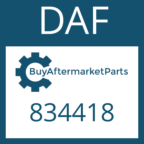 834418 DAF SPUR GEAR