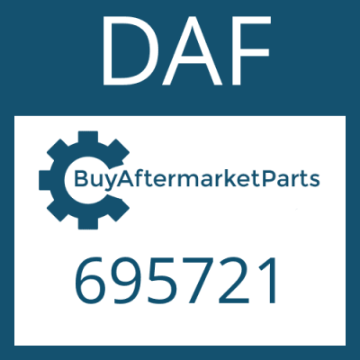 695721 DAF HELICAL GEAR