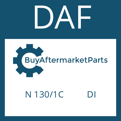 N 130/1C DI DAF SEAL KIT