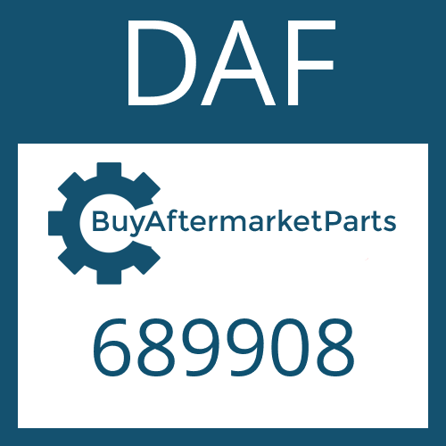 689908 DAF HELICAL GEAR