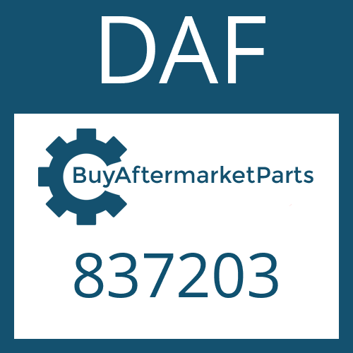 837203 DAF SPUR GEAR