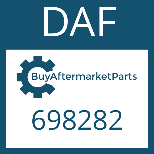 698282 DAF OUTPUT SHAFT