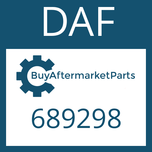 689298 DAF COUNTERSHAFT