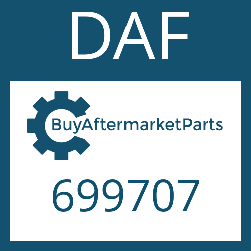 699707 DAF BEARING COVER