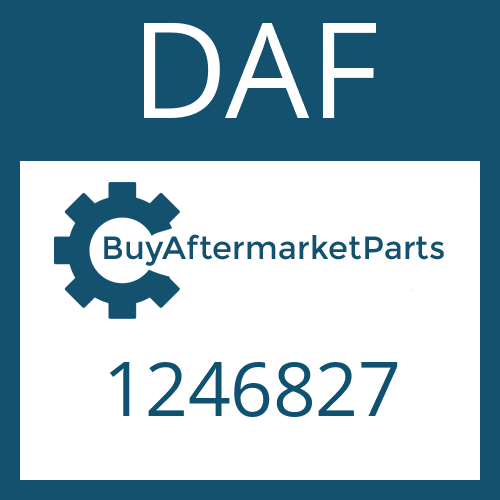 1246827 DAF MAIN SHAFT