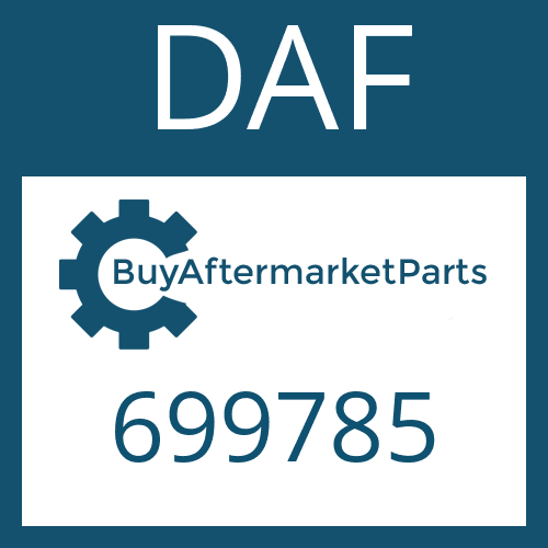 699785 DAF WASHER