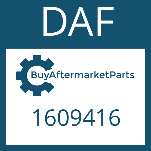 1609416 DAF IDLER GEAR