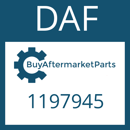 1197945 DAF VALVE