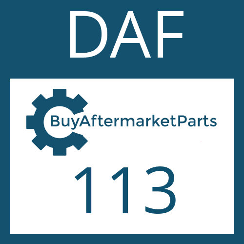 113 DAF GASKET