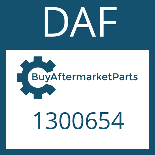 1300654 DAF HELICAL GEAR