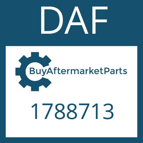 1788713 DAF HELICAL GEAR