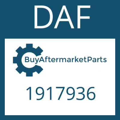 1917936 DAF CLUTCH BODY