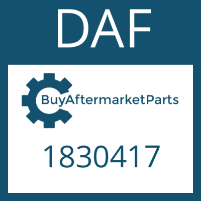 1830417 DAF TUBE